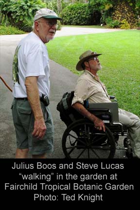 Julius Boos and Steve Lucas, Fairchild Tropical Botanic Garden